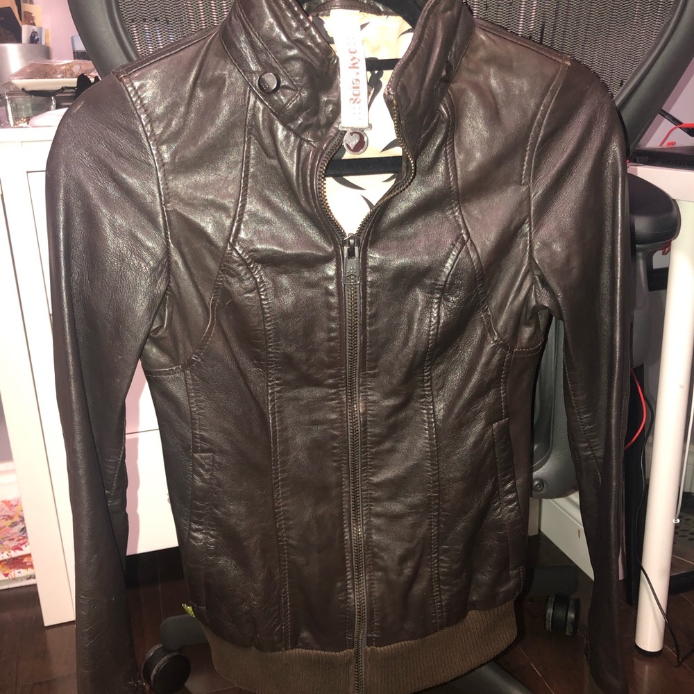 Soia and Kyo leather jacket